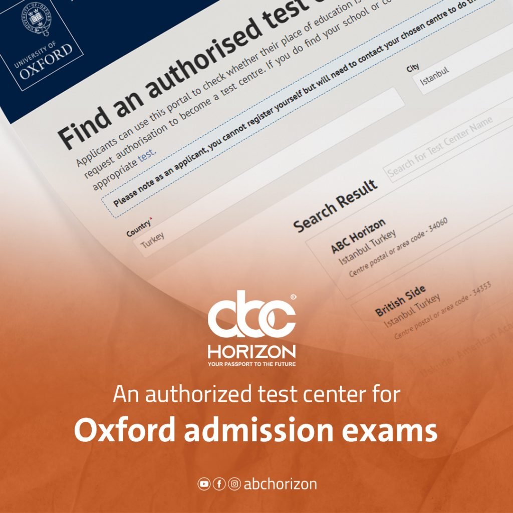 ABC Horizon Accredited Center for Oxford Exams in Turkey